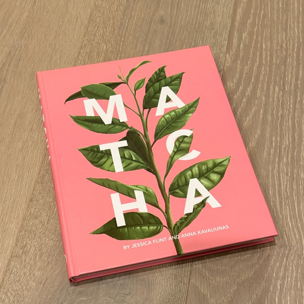 NWT MATCHA BY JESSICA FLINT AND ANNA KAVALIUNAS BOOK RECIPES COFFEE TABLE